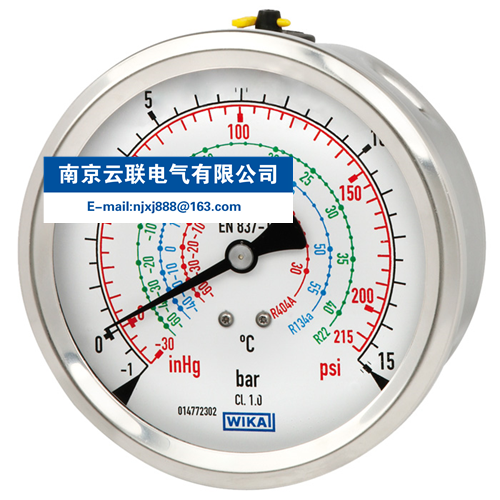 WIKA 112.28, 132.28 波登管壓力表，銅合金